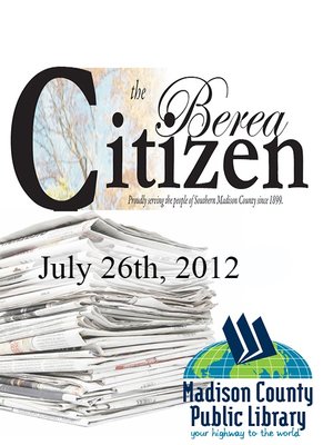 cover image of The Berea Citizen 2012 07/26